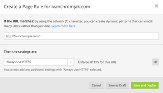 Flexible SSL mode